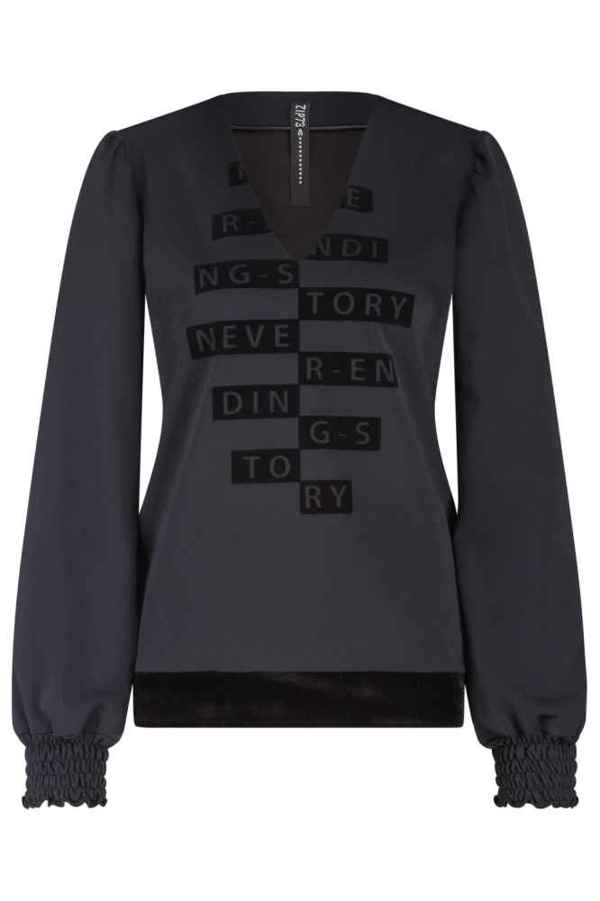TOP V NEVER ENDING 629 01 005 005 BLACK VELVET